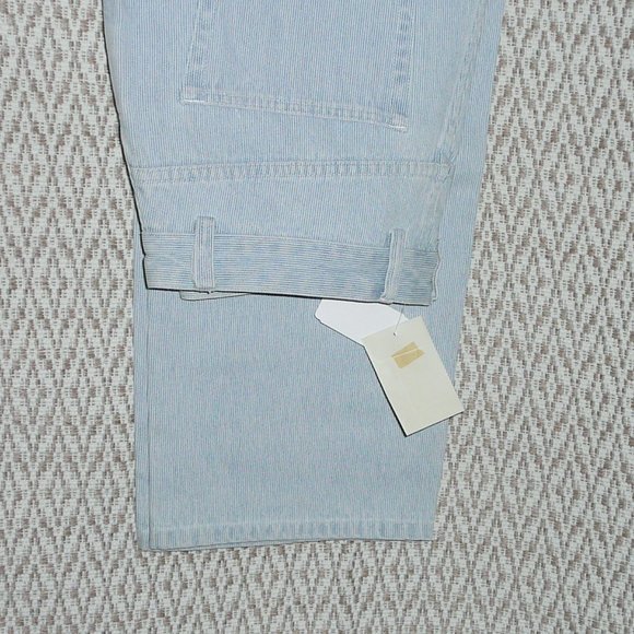 CJ Banks Textured Denim Jeans Straight Leg 10 NWT - Picture 6 of 7
